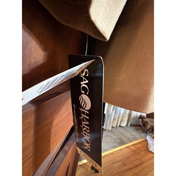 Vtg Sag Harbor Camel Blazer 100% Wool Single Button Lined Jacket Sz 6P NWT - Picture 6 of 6